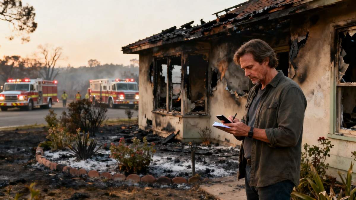 Filing a Homeowners Insurance Claim for Wildfire Damage