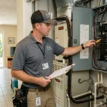 The Plumbing Page of a Florida Four Point Inspection